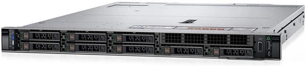 سرور رکمونت دل PowerEdge R450، پردازنده Intel Xeon Silver 4310 2.1G 12C، رم 16 گیگابایت، هارد 1.2 ترابایت SAS 12Gbps 10k، R450 Onboard Broadcom 5720 Dual Port 4 x 3.5 اینچ، H755، منبع تغذیه 2x 700W | PER450