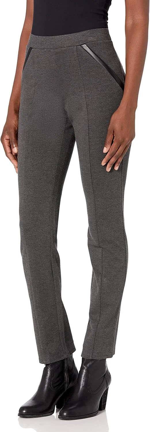 شلوار زنانه رافائلا مدل Ponte Knit Slim Leg با فیت راحت