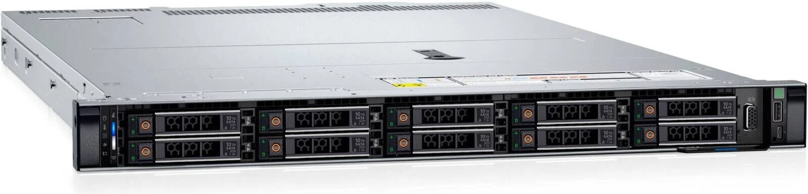 سرور رکمونت Dell PowerEdge R660xs، پردازنده Intel Xeon Gold 5418Y، رم 128 گیگابایت، 2 عدد SSD 960 گیگابایتی Dell + 8 عدد SAS ISE 2.4 ترابایتی، PERC H755 SAS Front، iDRAC9 16G، Broadcom 57416 Dual port 10GB، منبع تغذیه (1+1) 700W | PER660xs
