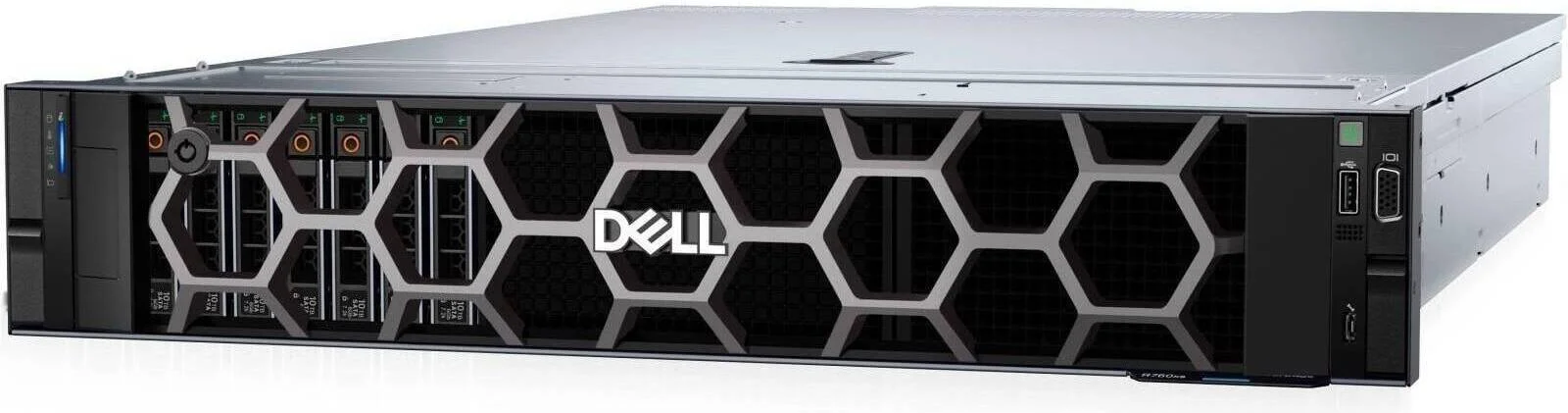 سرور رکمونت Dell PowerEdge R760xs، پردازنده Intel Xeon Silver 4410Y، رم 16 گیگابایت، 5 عدد هارد دیسک 10 ترابایتی 7.2K، PERC H755 SAS، Broadcom 5720 Dual Port 1Gb، iDRAC9 Enterprise 16G، 2 عدد منبع تغذیه 700 واتی | R760xs