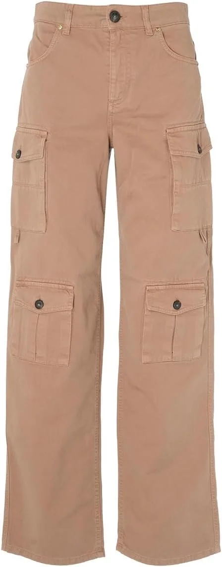 شلوار گاباردین رنگی زنانه Pinko مدل Variable Fracht