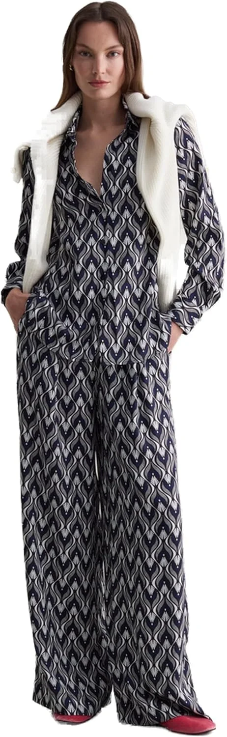 شلوار زنانه OVS با طرح چاپی و فرم آزاد