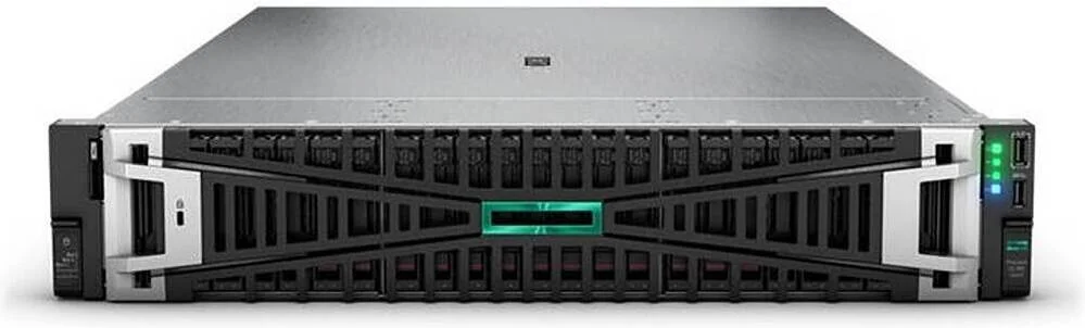 سرور رکمونت 2U HPE ProLiant DL380 Gen11، با 2 پردازنده Intel Xeon-Gold 5418Y، 15 رم 32 گیگابایتی، 4 عدد SSD 960 گیگابایتی SATA HPE، Broadcom MR408i-o، Broadcom BCM5719 Ethernet 1Gb 4-port BASE-T OCP3، منبع تغذیه 1000 واتی، خاکستری | DL380-G11