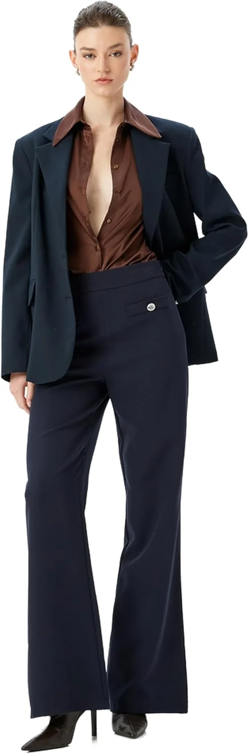 شلوار زنانه جذب مشکی کوتون