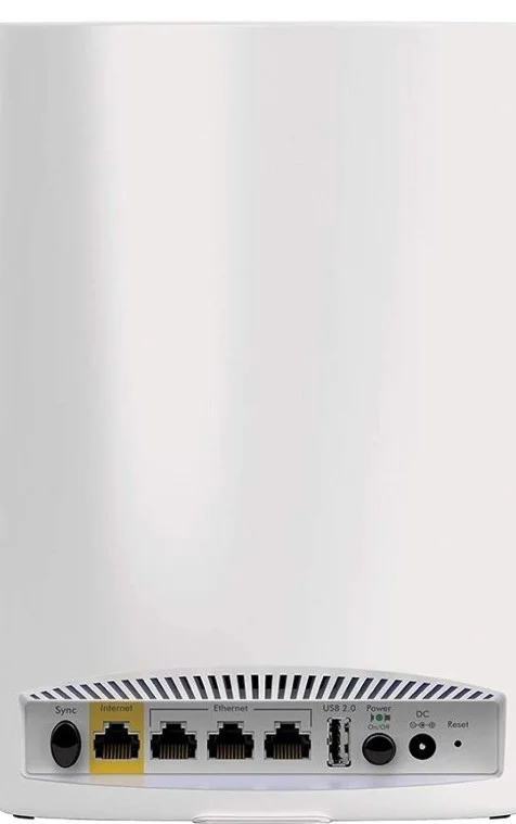 سیستم وای فای مش خانگی Netgear Orbi، بسته 3 عددی - سفید | RBK53S-100UKS سیستم وای فای مش خانگی Netgear Orbi، بسته 3 عددی - سفید | RBK53S-100UKS