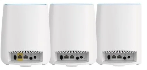 سیستم وای فای مش خانگی Netgear RBK23 AC2200 Orbi، بسته 3 عددی، پوشش وای فای تا 550 متر مربع، سه بانده | NG-RBK23-100UKS سیستم وای فای مش خانگی Netgear RBK23 AC2200 Orbi، بسته 3 عددی، پوشش وای فای تا 550 متر مربع، سه بانده | NG-RBK23-100UKS