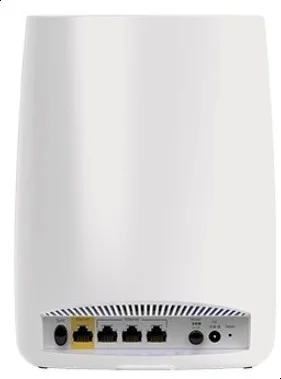 سیستم وای فای مش خانگی NETGEAR RBK30 Orbi - روتر + ماهواره، پوشش تا 550 متر مربع، سرعت سه باندی AC2200 2.2 گیگابیت بر ثانیه، کنترل والدین Circle و فعال شده با Alexa، بسته 3 عددی، سفید | NG-RBK30 سیستم وای فای مش خانگی NETGEAR RBK30 Orbi - روتر + ماهواره، پوشش تا 550 متر مربع، سرعت سه باندی AC2200 2.2 گیگابیت بر ثانیه، کنترل والدین Circle و فعال شده با Alexa، بسته 3 عددی، سفید | NG-RBK30