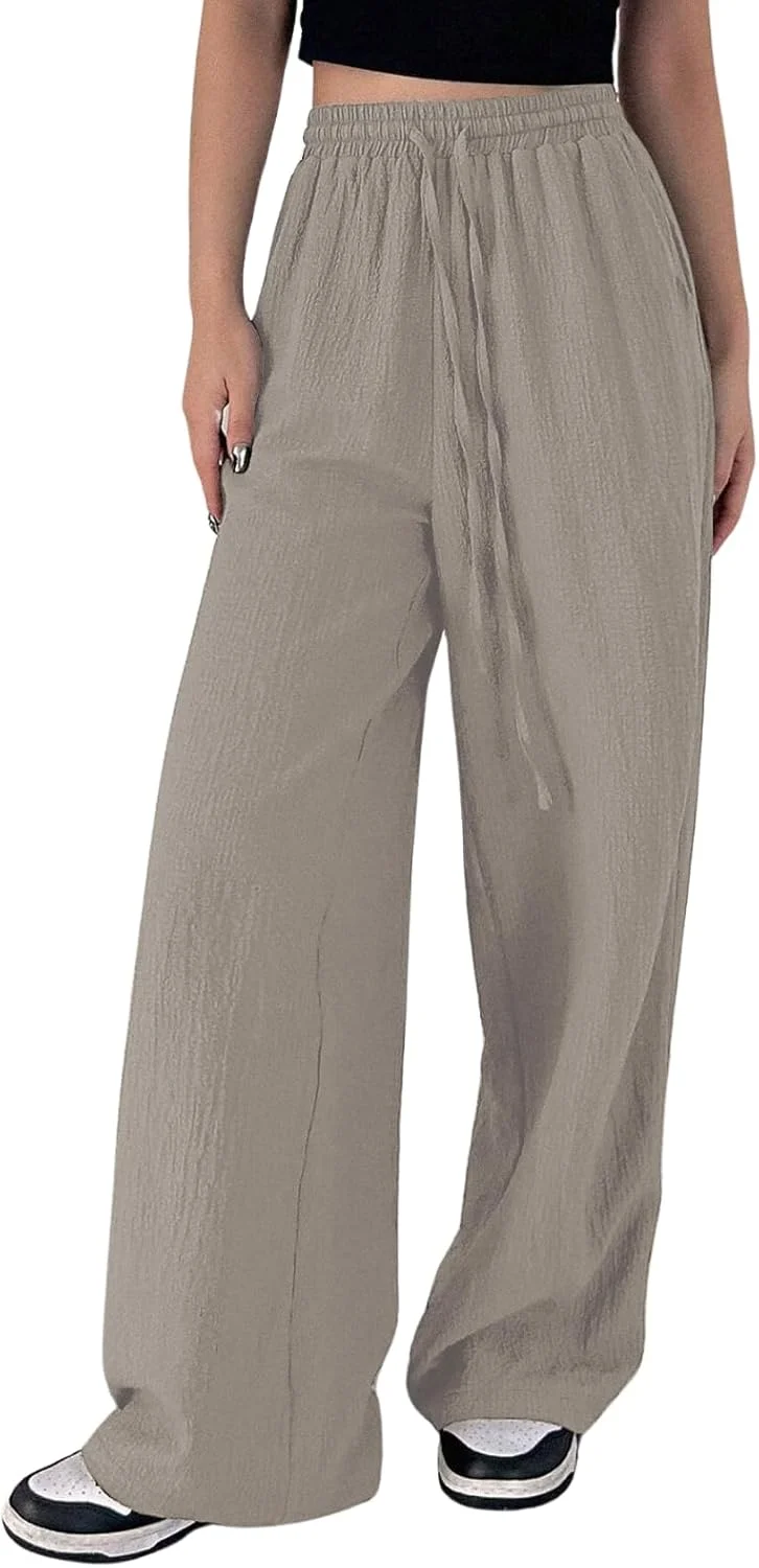 شلوار زنانه GRECIILOOKS | شلوار زنانه | شلوار کمر بلند زنانه | شلوار زنانه | شلوار به سبک کره ای برای زنان