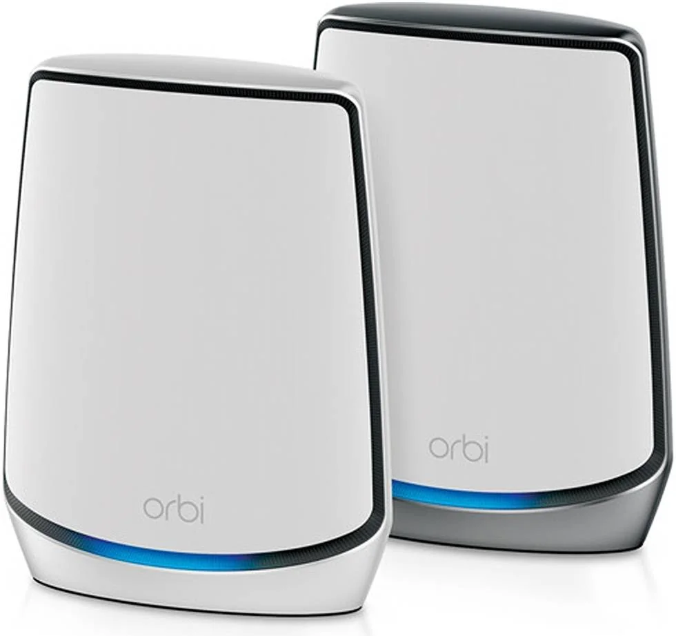 سیستم مش وای فای 6 NETGEAR RBK852 Orbi به همراه 1 توسعه دهنده ماهواره ای. 6 گیگابیت بر ثانیه، پوشش 465 متر مربع، 4 پورت گیگابیتی اترنت، 1 پورت RJ45 2.5G. سفید | RBK852-100EUS سیستم مش وای فای 6 NETGEAR RBK852 Orbi به همراه 1 توسعه دهنده ماهواره ای. 6 گیگابیت بر ثانیه، پوشش 465 متر مربع، 4 پورت گیگابیتی اترنت، 1 پورت RJ45 2.5G. سفید | RBK852-100EUS