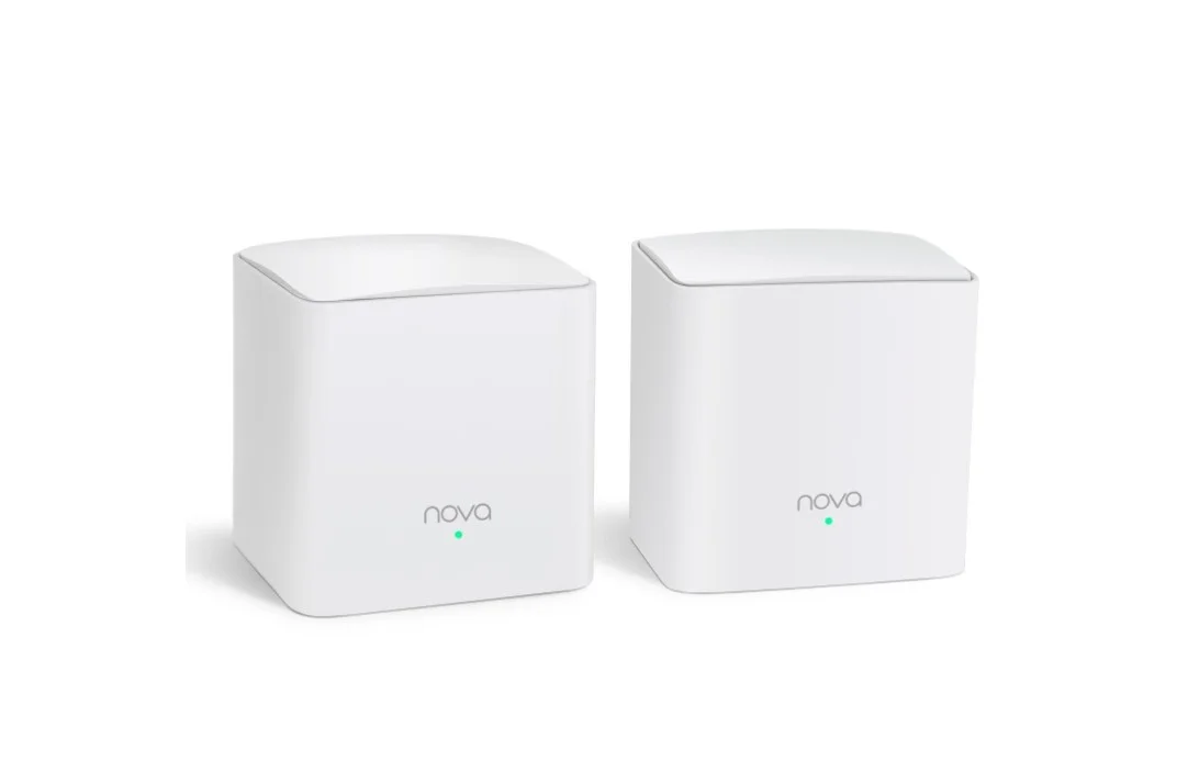 سیستم وای‌فای مش تندا نوا MW5c AC1200، سرعت 1200 مگابیت بر ثانیه، پوشش وای‌فای 200 متر مربع، 5 گیگاهرتز/2.4 گیگاهرتز، گیگابیت اترنت، سفید، بسته 2 عددی | Nova MW5c-2
