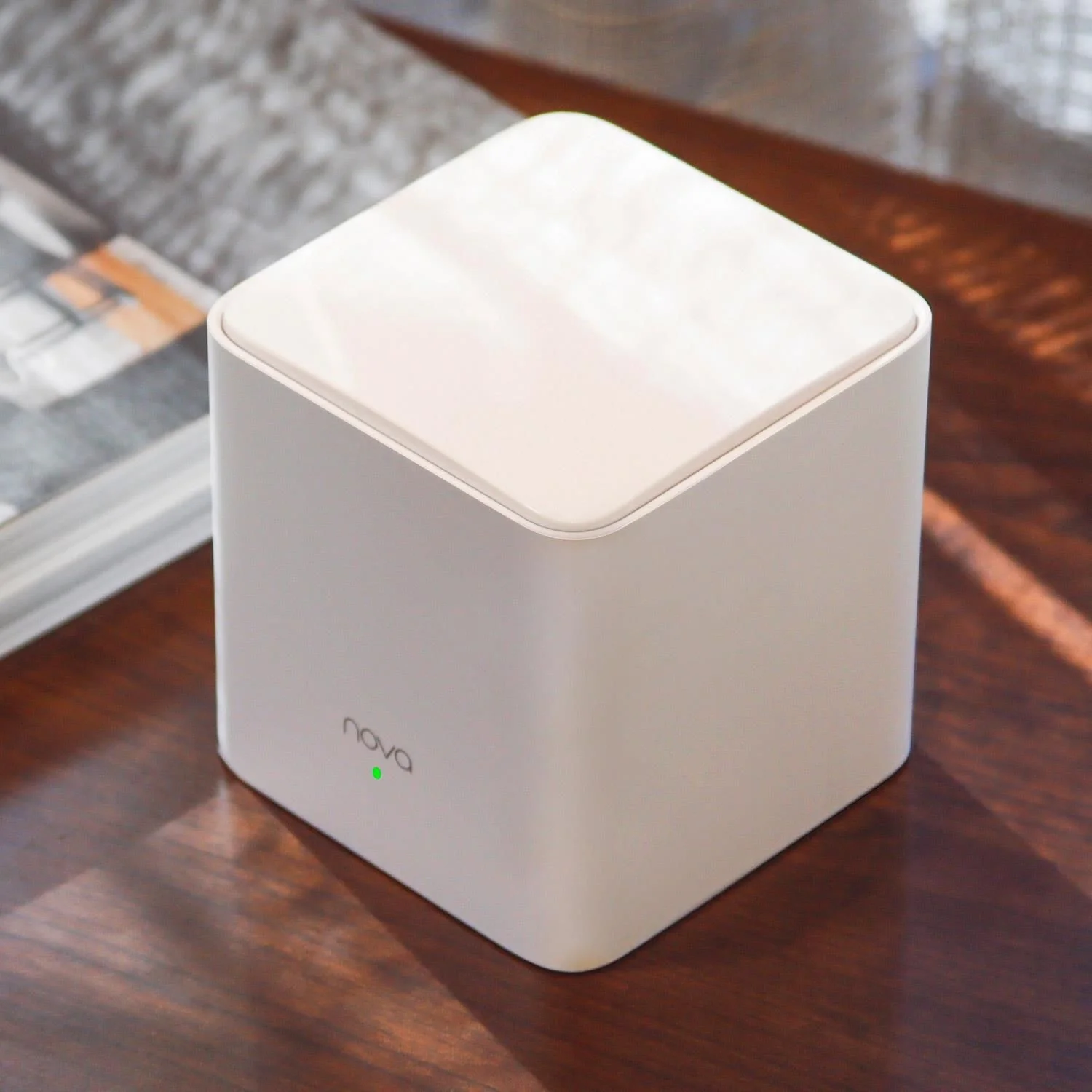 سیستم وای فای مش خانگی تندا نوا MW5s، نود ثانویه، 2 پورت اترنت 10/100 مگابیت بر ثانیه، 1 پورت WAN/LAN، آنتن های Omni-Directional داخلی، پخش SSID، Beamforming، MU-MIMO، 1 عدد | Nova MW5s