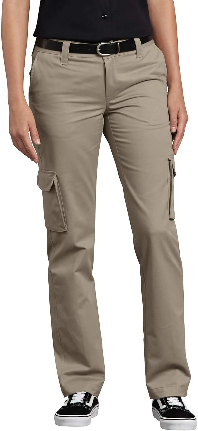 شلوار کارگو زنانه Dickies، راسته، کشی و راحت