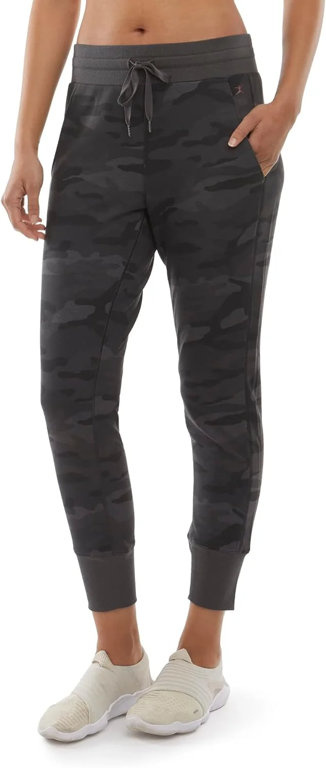 شلوار جاگر زنانه دنسکین با طرح استتار و پارچه نرم