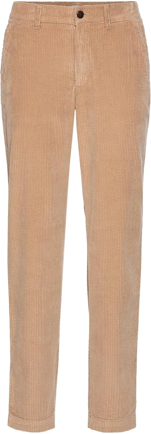 شلوار زنانه کتان کبریتی camel active با فیت آزاد