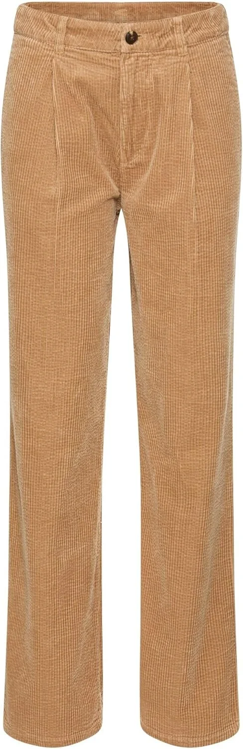 شلوار کتان زنانه کمل اکتیو با برش آزاد