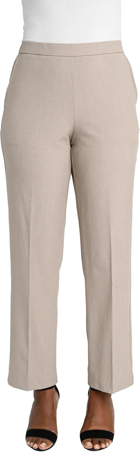 شلوار زنانه مدل Pull On Briggs New York، قد معمولی و قد کوتاه