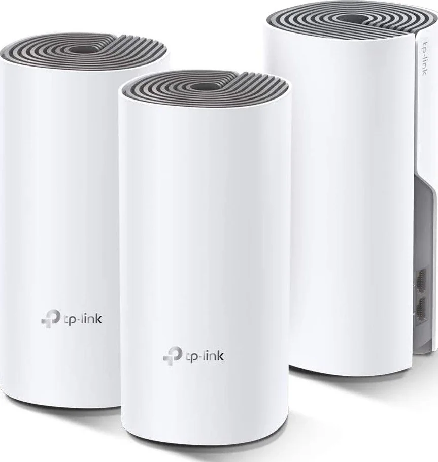 سیستم وای فای مش خانگی TP-Link Deco AC1200 | Deco E4 (بسته 3 عددی)