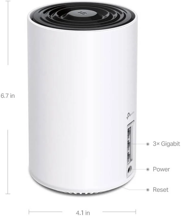 سیستم وای-فای 6E مش تری-باند TP-Link Deco XE75 AXE5400، سرعت تا 5378 مگابیت بر ثانیه، مش مبتنی بر هوش مصنوعی، پوشش تا 670 متر مربع، تا 200 دستگاه، HomeShield، بسته 2 عددی، سفید | Deco XE75 Pro سیستم وای-فای 6E مش تری-باند TP-Link Deco XE75 AXE5400، سرعت تا 5378 مگابیت بر ثانیه، مش مبتنی بر هوش مصنوعی، پوشش تا 670 متر مربع، تا 200 دستگاه، HomeShield، بسته 2 عددی، سفید | Deco XE75 Pro