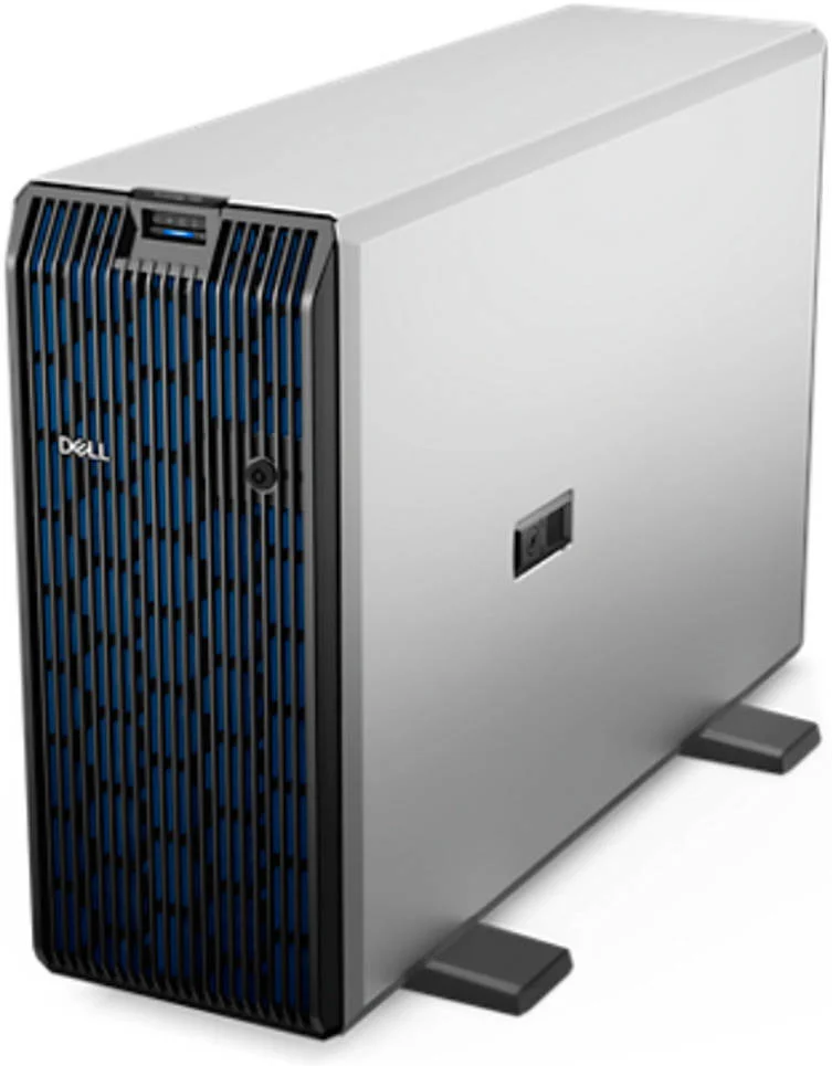 سرور تاور Dell PowerEdge T550، پردازنده Intel Xeon Silver 4310 2.3G، رم 64GB (4x 16GB) DDR4، 2x 480GB SSD SATA Read Intensive 6Gbps، PERC H755 SAS، iDRAC9، Enterprise 15G | T550