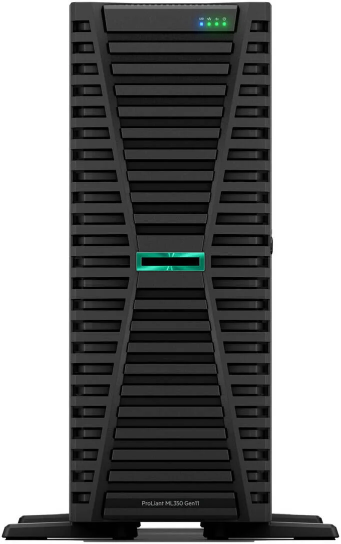 سرور ایستاده HPE ProLiant ML350 Gen11، پردازنده Intel Xeon Silver 4514Y، رم 32 گیگابایتی، 2 عدد SSD SATA 1.92 ترابایتی، MR408i-o Gen11، اترنت Broadcom BCM5719 1 گیگابیتی، 2 عدد منبع تغذیه 1000 واتی | ML350-G11 سرور ایستاده HPE ProLiant ML350 Gen11، پردازنده Intel Xeon Silver 4514Y، رم 32 گیگابایتی، 2 عدد SSD SATA 1.92 ترابایتی، MR408i-o Gen11، اترنت Broadcom BCM5719 1 گیگابیتی، 2 عدد منبع تغذیه 1000 واتی | ML350-G11