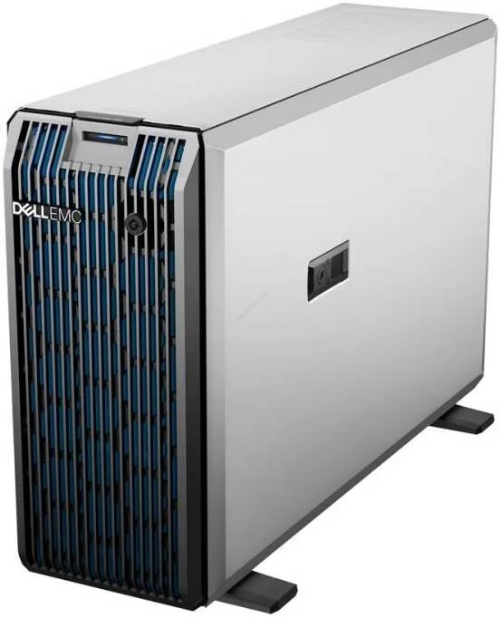 سرور ایستاده Dell PowerEdge T350، پردازنده Intel Xeon E-2314 2.8GHz، حافظه کش 8M، شاسی 4C 3.5 تا 8، حافظه 16GB UDIMM، سرعت 3200MT/s، هارد درایو 2TB SATA 6Gbps، IDRAC9 Basic 15G، PERC H755 | PET350CM1-232