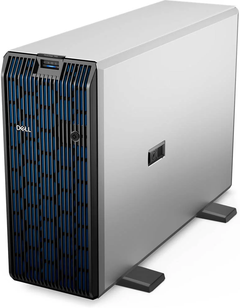 سرور ایستاده Dell PowerEdge T550، پردازنده Intel Xeon Silver 4309Y 2.8G، رم 16GB RDIMM، هارد دیسک 2.4TB 10K RPM SAS ISE، شاسی 3.5 اینچی با قابلیت نصب 8 هارد دیسک، iDRAC9، Enterprise 15G | T550-35×8-4309Y-PET5506A