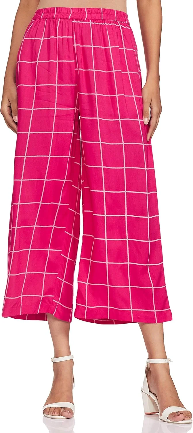 برند آمازون - شلوار پالازو زنانه ریون Myx