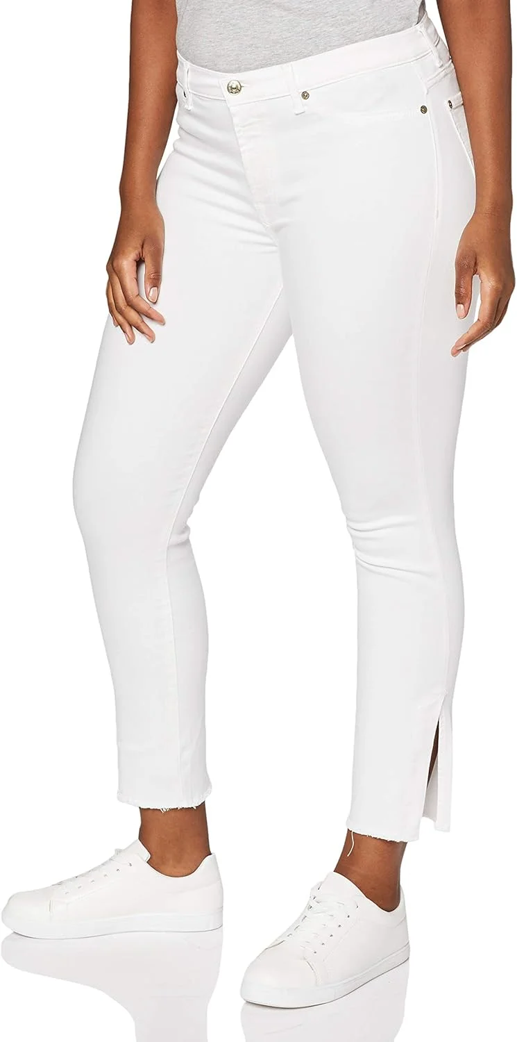 شلوار جین زنانه مدل HW SKINNY CROP از برند سِوِن فور آل مَنکایند