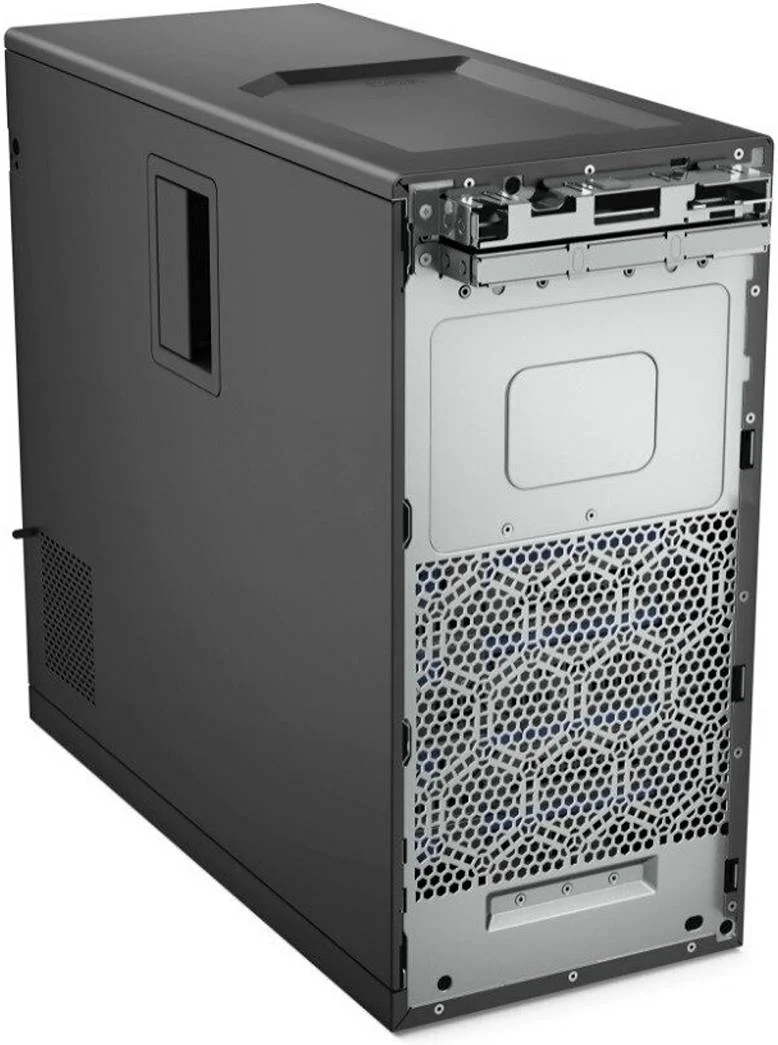 سرور ایستاده Dell PowerEdge T150، پردازنده Intel Xeon E-2314 2.8GHz، حافظه کش 8 مگابایت، 4x3.5 اینچ 16 گیگابایت UDIMM 3200MT/s، هارد دیسک 2 ترابایت SATA 6Gbps 7.2K 512n 3.5 اینچ، iDRAC9 Basic 15G | PET150CM1-231