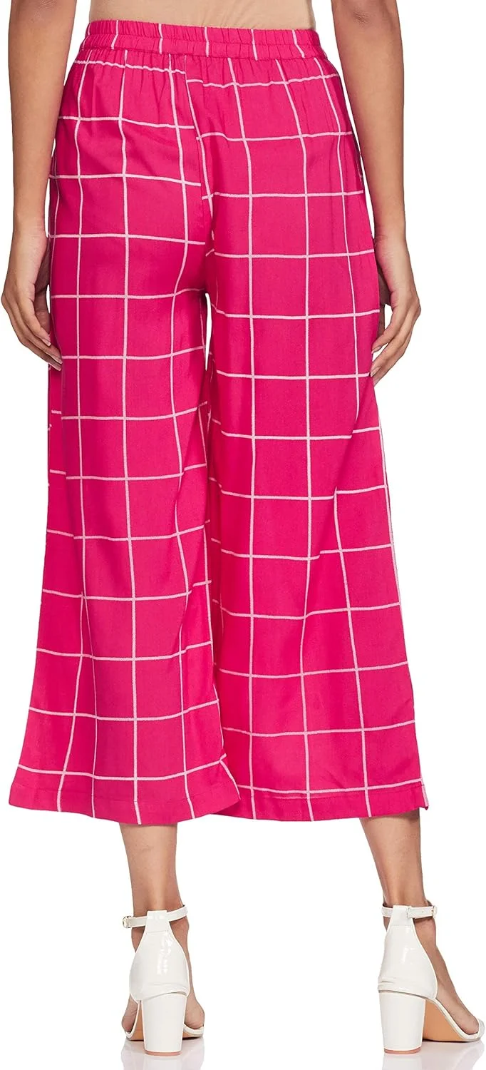 برند آمازون - شلوار پالازو زنانه ریون Myx