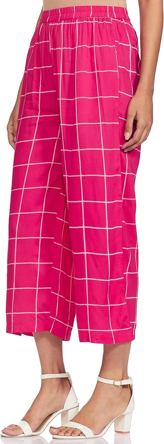 برند آمازون - شلوار پالازو زنانه ریون Myx