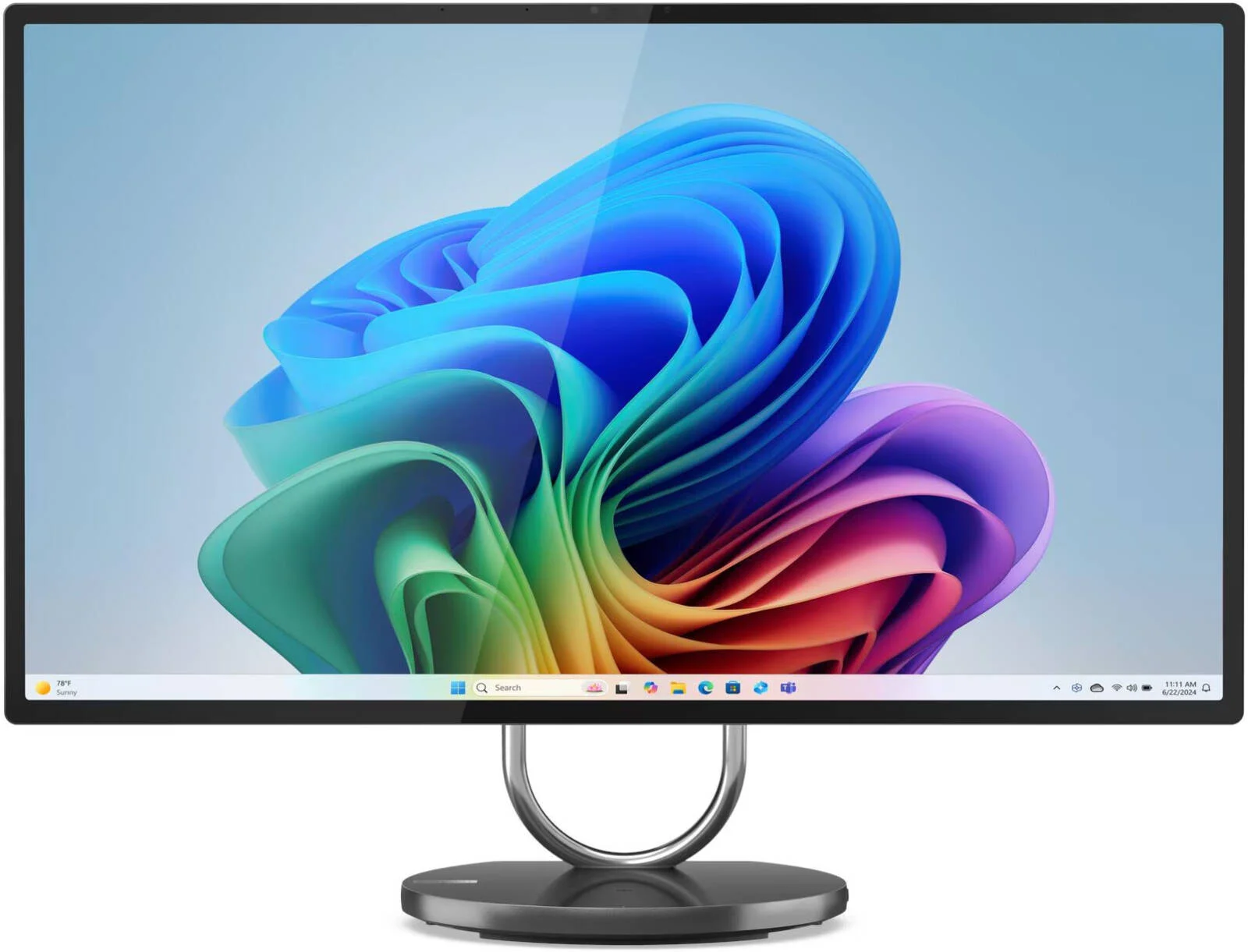 کامپیوتر لنوو یوگا AIO 32ILL10، نمایشگر 32 اینچی UHD IPS، پردازنده Intel Core Ultra 7 258V، رم 32 گیگابایتی، حافظه SSD 1 ترابایتی، کارت گرافیک GeForce RTX 4050 6GB، کیبورد و ماوس عربی-انگلیسی، ویندوز 11 پرو، خاکستری طوفانی | F0HX0004AX