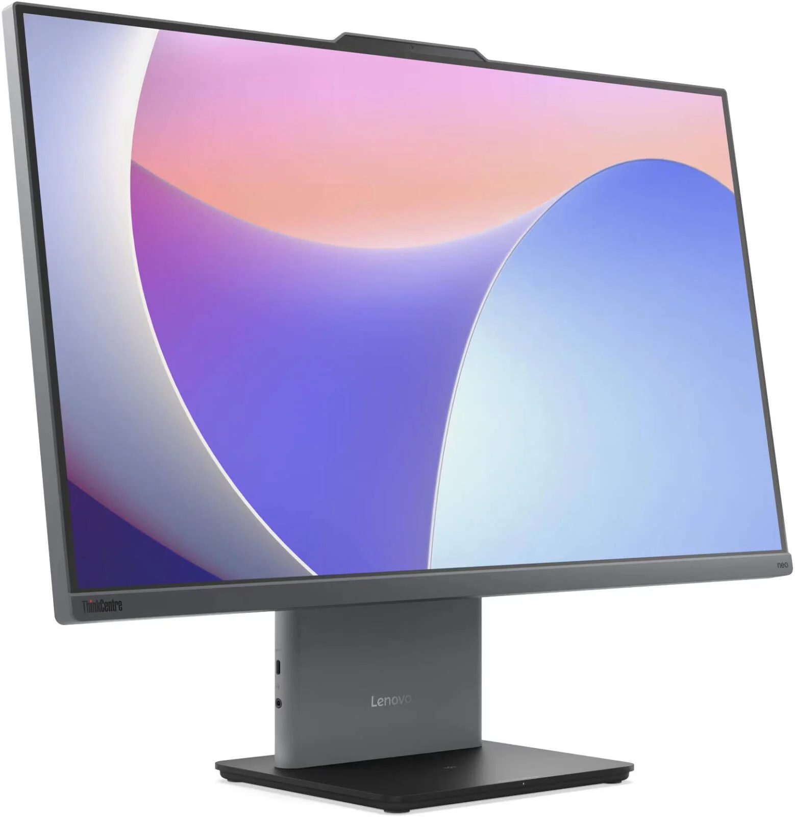 کامپیوتر رومیزی همه کاره Lenovo ThinkCentre neo 50a 27 Gen 5، صفحه نمایش 27 اینچی FHD IPS، پردازنده Intel Core 5 210H، رم 8 گیگابایتی، حافظه اس اس دی 512 گیگابایتی، گرافیک Intel، کیبورد و ماوس عربی-انگلیسی EOS، بدون سیستم عامل، خاکستری لونا | 12SA002LGR