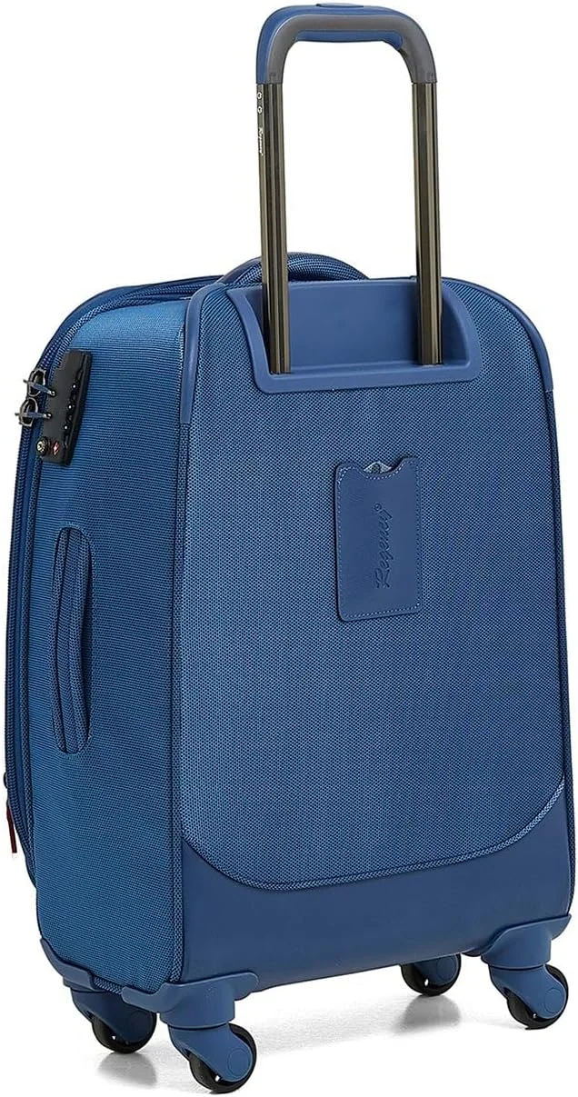 چمدان کابین کوچک ریجنسی سافت ساید چرخشی سایز 20 اینچ / آبی سلطنتی، 36 لیتر، 21W x 54H سانتی متر