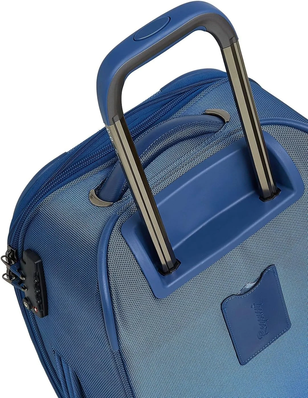 چمدان کابین کوچک ریجنسی سافت ساید چرخشی سایز 20 اینچ / آبی سلطنتی، 36 لیتر، 21W x 54H سانتی متر