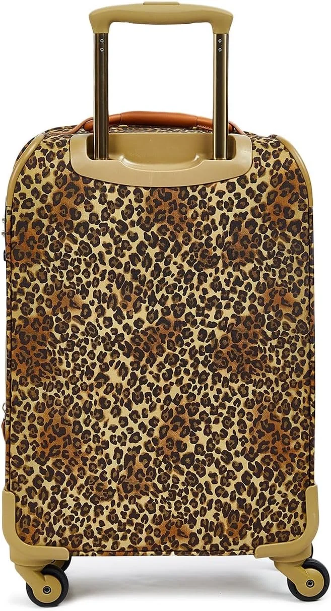 چمدان کابین کوچک ریجنسی سافت ساید، سایز 20 اینچ، رنگ خاکی چند رنگ، ابعاد 36x19x48 سانتی متر