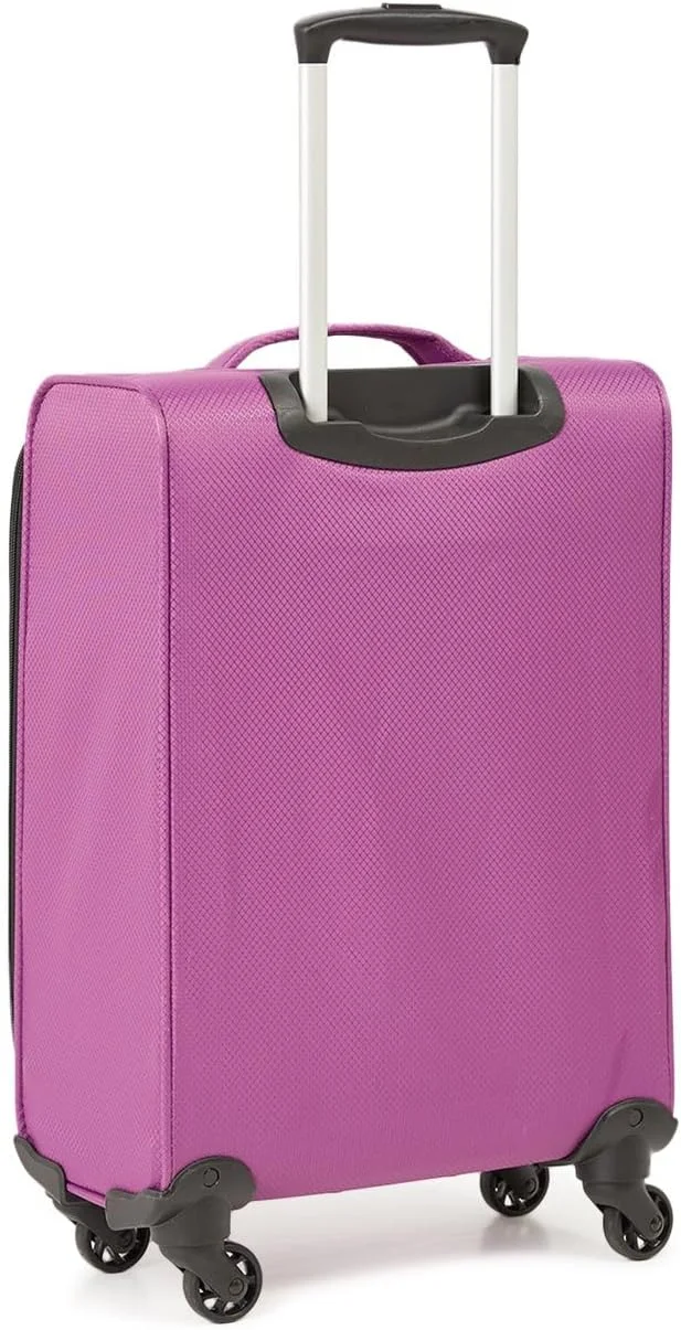 چمدان کابین سایز کوچک ریجنسی سافت ساید، سایز 20 اینچ، بنفش