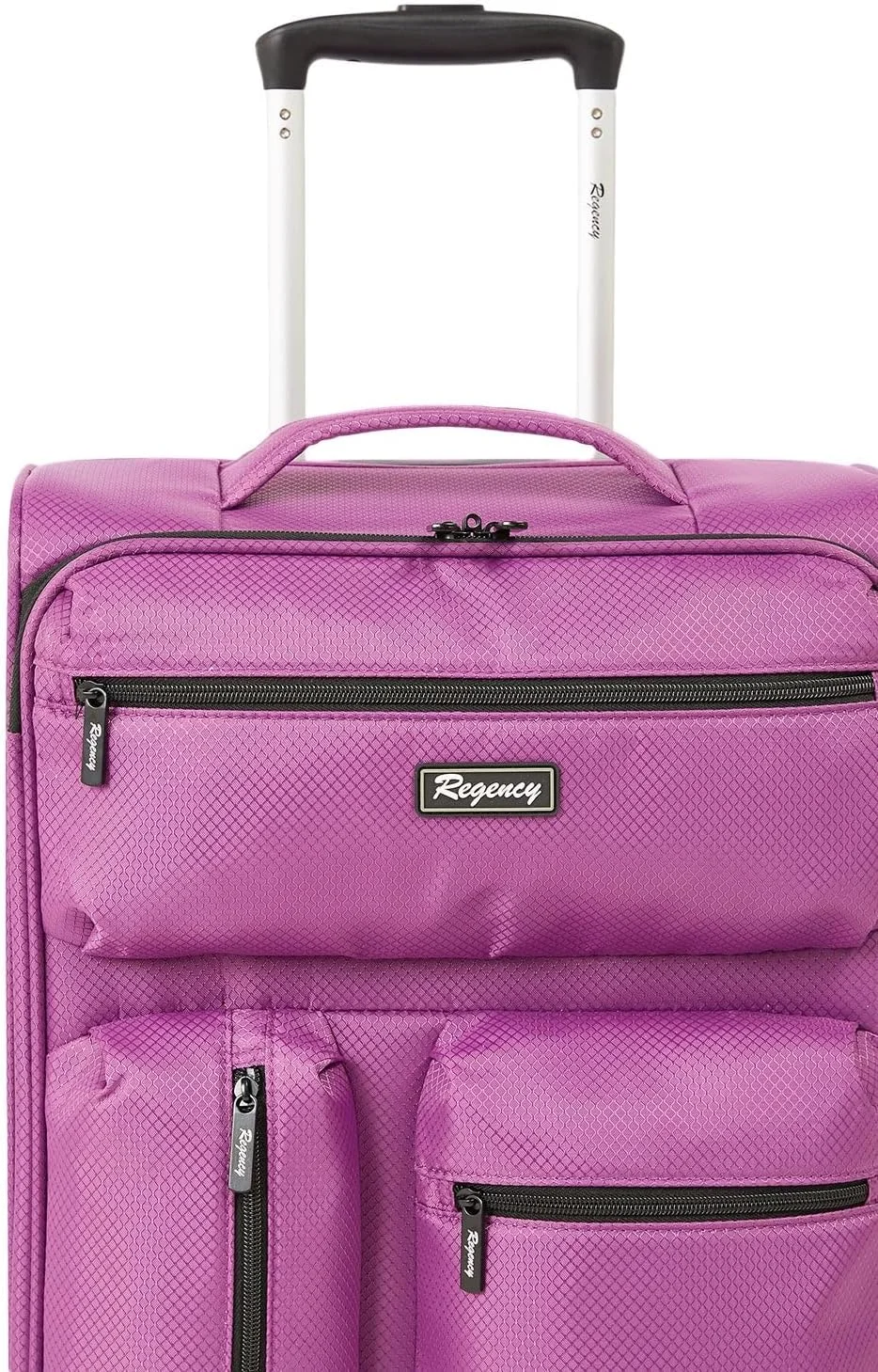 چمدان کابین سایز کوچک ریجنسی سافت ساید، سایز 20 اینچ، بنفش