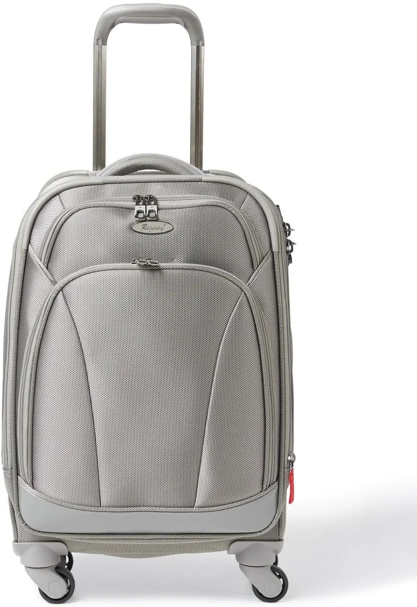 ترولی چمدان کابین کروزر ریجنسی سافت ساید سایز 20 اینچ / نقره ای نقره ای 20 اینچ