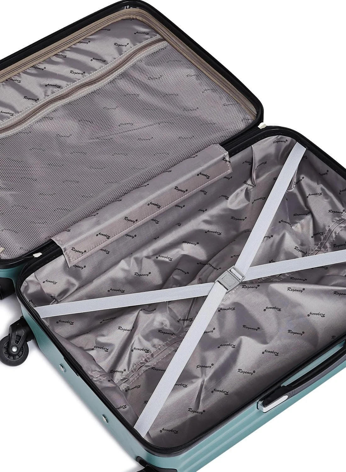 چمدان کابین سایز کوچک ریجنسی نیو لژیون با بدنه سخت، سایز 20 اینچ / سبز تیره