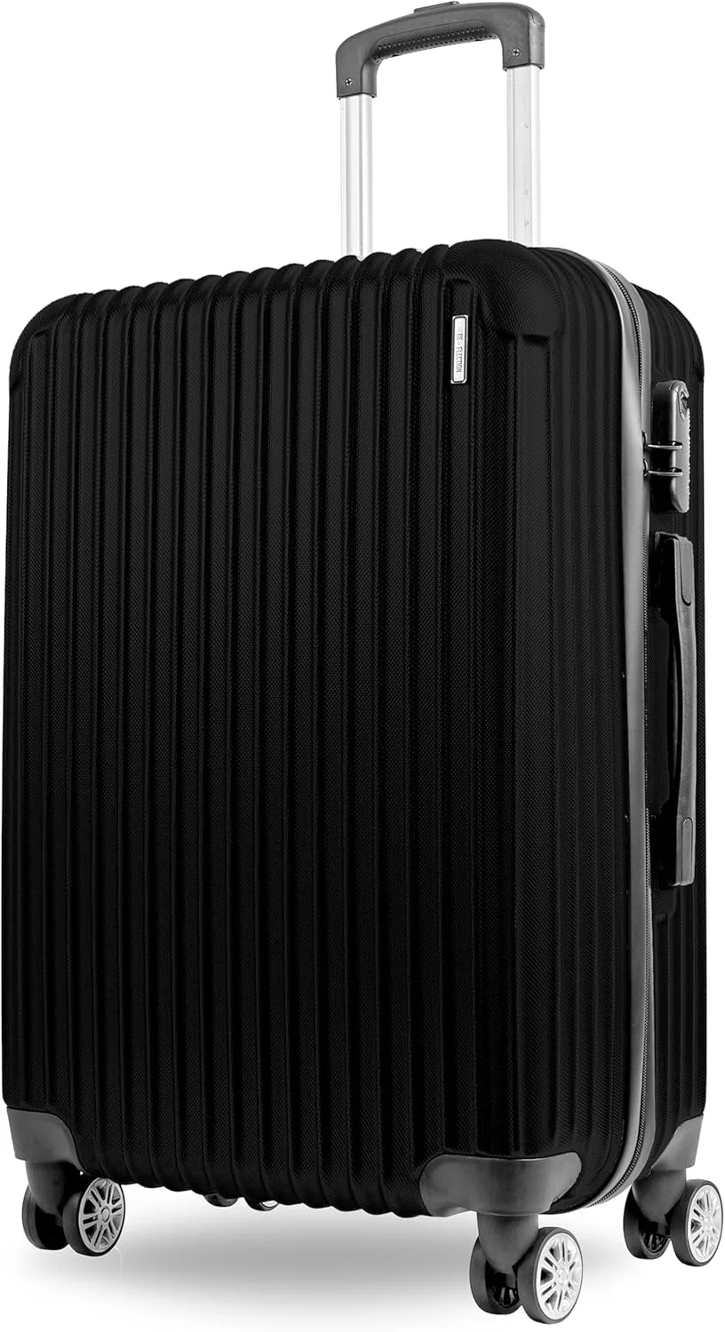 چمدان بازتاب ABS، سبک وزن و چرخ های بی صدای 360 درجه، مورد تایید خطوط هوایی، چمدان ترولی سخت ABS، چمدان مسافرتی با چرخ های اسپینر