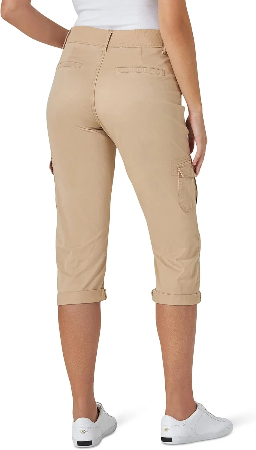 شلوار کاپری زنانه لی، مدل Austyn، با کمر کشی و تن خور راحت
