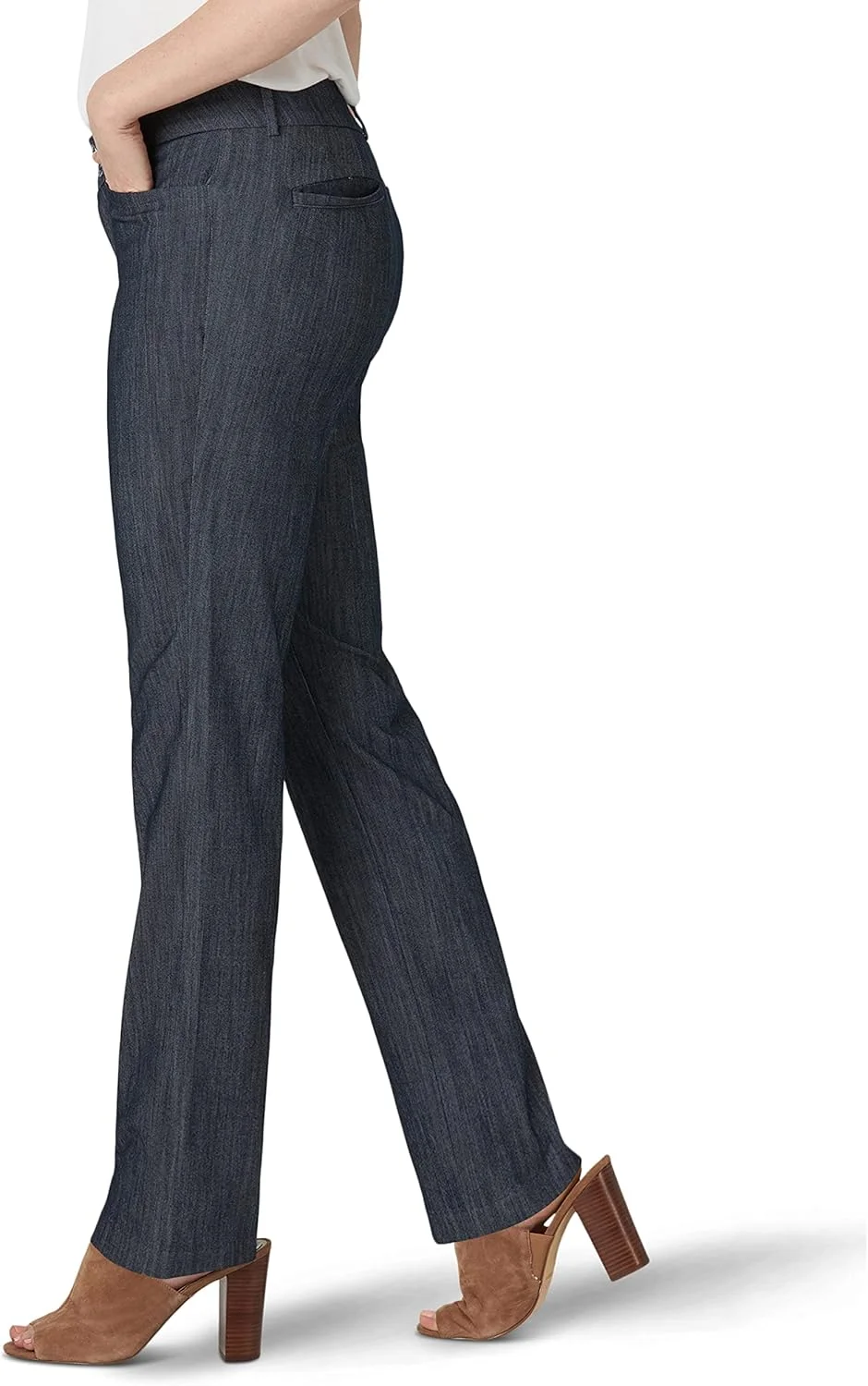 شلوار راسته زنانه لی یونیفرمز با فیت معمولی و طراحی خاص