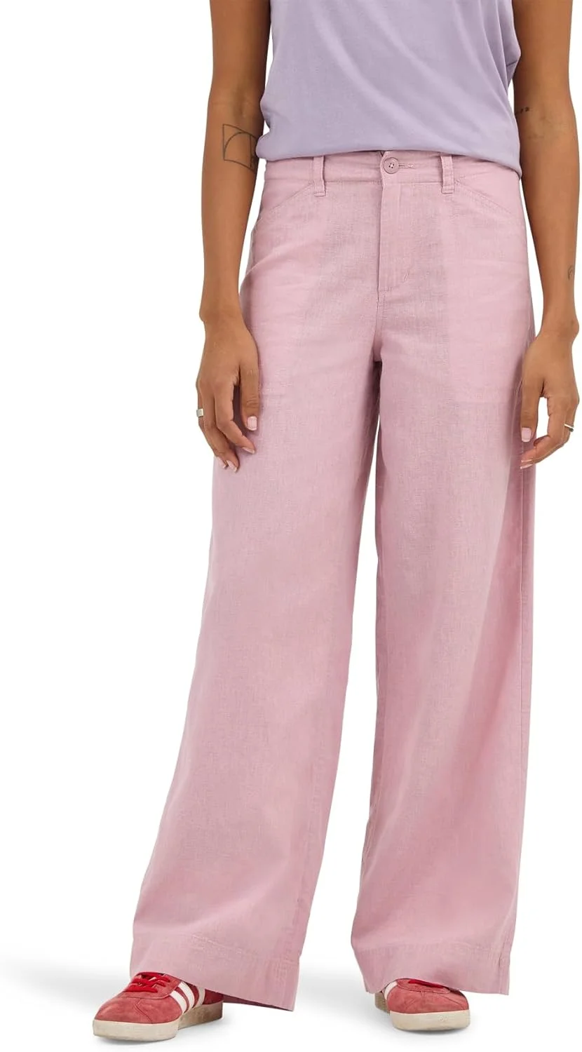 شلوار پارچه ای زنانه لی با مدل آزاد و راحت