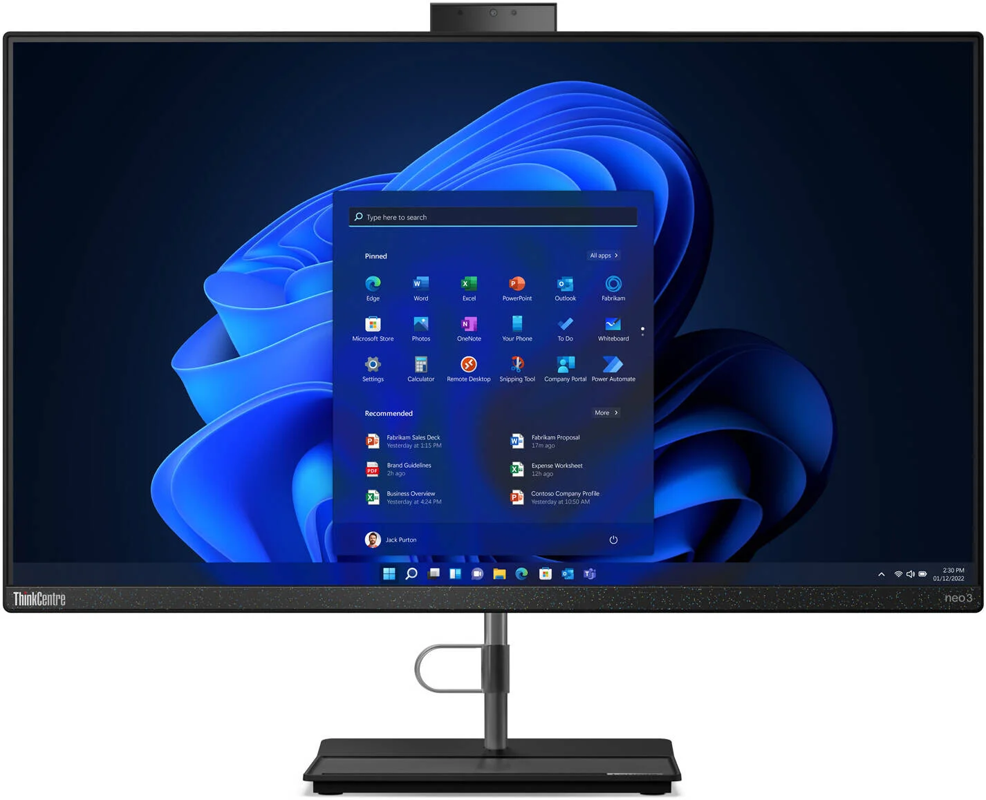 کامپیوتر همه کاره Lenovo ThinkCentre neo 30a 27 Gen 4 AIO، نمایشگر 27 اینچی FHD IPS، پردازنده Intel Core i7-13620H، رم 8 گیگابایتی، حافظه SSD 512 گیگابایتی، گرافیک Intel UHD، کیبورد و ماوس USB Calliope با حروف انگلیسی و عربی، FreeDOS، مشکی | 12JU001JGR