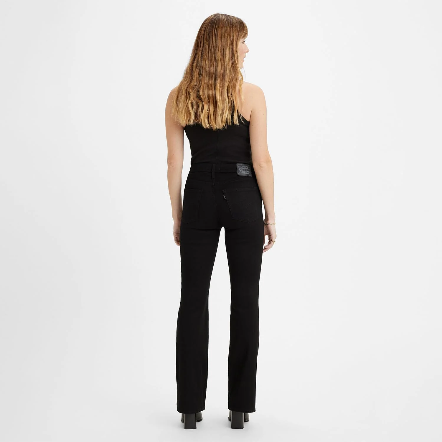 شلوار جین زنانه لی وایز 725 با فاق بلند و مدل بوت‌کات