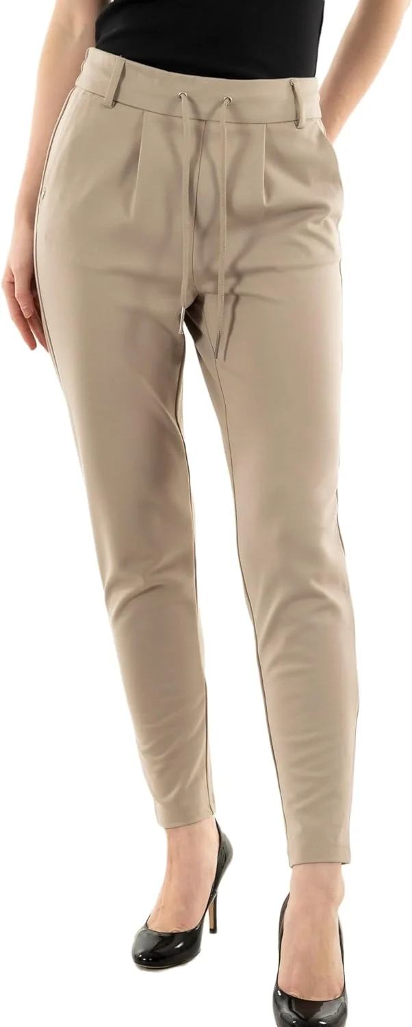 شلوارک زنانه مدل Onlpoptrash Life Easy Col Pant PNT Noos