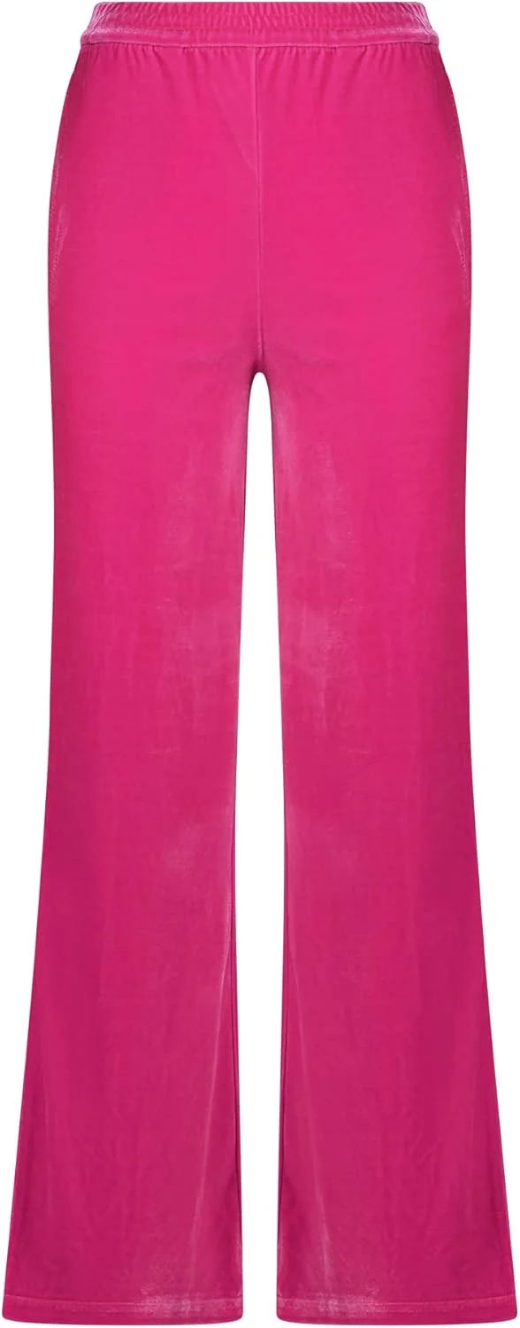 شلوار پالازو زنانه استیو مادن، با بافت، مدل Pull-On، صورتی