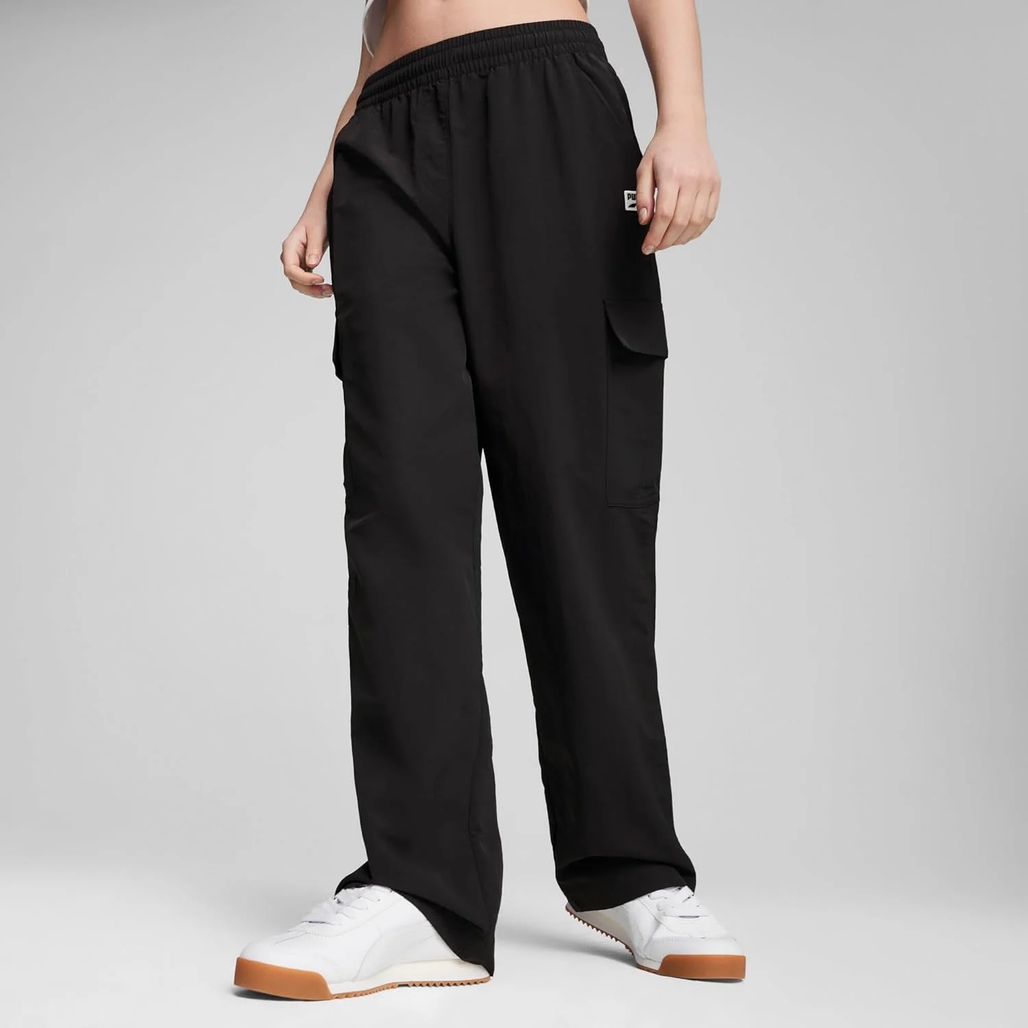 شلوار کارگو زنانه پوما Downtown مشکی - سایز M شلوار کارگو زنانه پوما Downtown مشکی - سایز M