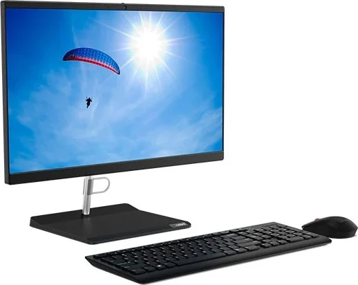 کامپیوتر همه کاره لنوو AIO V30A-22IML - پردازنده Intel Core i5-10210U 1.6Ghz، رم 8 گیگابایتی، هارد دیسک 1 ترابایتی، گرافیک یکپارچه Intel UHD، صفحه نمایش 21.5 اینچی FHD، دوربین، بلوتوث، وای فای، DOS | 11FV000MUM